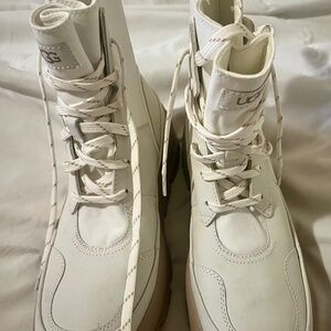 Brand new white UGG boots size 9